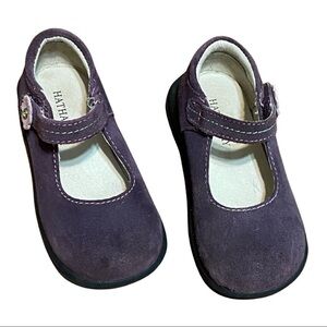 Hathaway girls suede Mary Janes